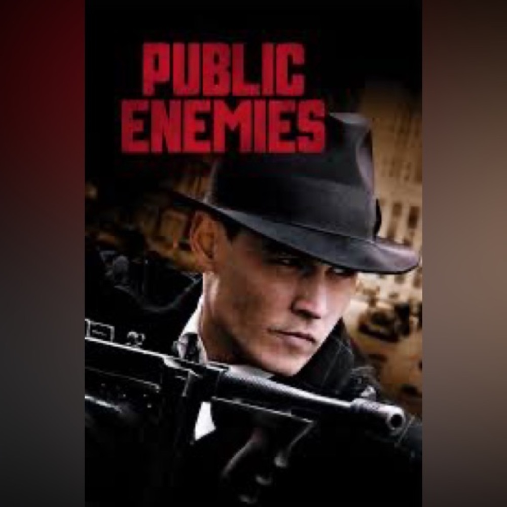 Public Enemies DVD Starring Johnny Depp